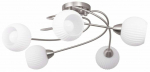 Valgusti lagi Spot-Light Pavia, E27, 5 x 60 W, satiin