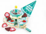 M&auml;nguk&ouml;&ouml;gi tarbed, tordikomplekt Hape Birthday E3180A, mitmev&auml;rviline
