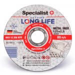 L&otilde;ikeketas Specialist+ Long Life, 125 mm x 0.8 mm x 22 mm