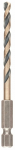 Metallist puur Dewalt, metall, hss, hex 1/4, 4.5 mm x 8.6 cm