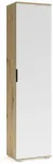 Esiku kapp Clif SL-50, pruun v./valge v., 50 cm x 38 cm x 202.5 cm