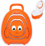 Laste WC pott My Carry Potty Fish, oranž v., 110 cm x 26 cm x 23.5 cm