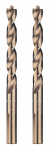 Metallist puurikomplekt Dewalt Extreme 2, metall, hss-g, sirge, 3 mm x 6.1 cm