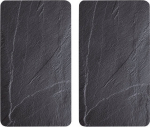 L&otilde;ikelaud Kesper Stone Slate, must v., 50 cm x 28.5 cm