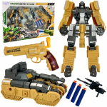 Transformer, koos tarvikutega Woopie War Alliance Transform, kuldne