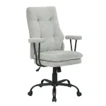 T&ouml;&ouml;tool Home4you Arlo, 75 x 70 x 111 - 117 cm, helehall v.