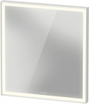 Peegel Duravit Cube L, valgustusega, rippuv, 65 cm x 70 cm, valge v.