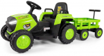 Laste elektriline traktor Milly Mally Crazy Roll, valge v.