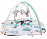 Tegevusmatt Milly Mally Comfy 8771, 107 cm x 100 cm, valge v./roheline v.