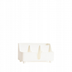 Korraldaja, esemete hoidmiseks Homla Diall 773518, valge v., 22 x 10 x 13 cm