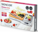 Elektrooniline k&ouml;&ouml;gikaal Sencor SKS 6501WH, pruun v./valge v.