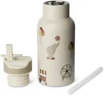 Laste pudel Juno, 350 ml, 1 aasta, roostevaba teras, beež v.
