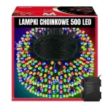 J&otilde;ulutuled Extralink 95450, 32.7 m, k&uuml;lm valge v., 500 LED, Must v.
