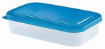 Toidukarp Heidrun, 0.8 l, 20 cm x 13 cm, sinine v./valge v.