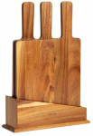 L&otilde;ikelaudade komplekt, koos statiiviga Homla Mooka 245071, pruun v., 33 cm x 20 cm