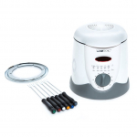 Frit&uuml;&uuml;r Clatronic Fondue Deep Fat Pan FFR2916, valge v., 900 W, 1 l