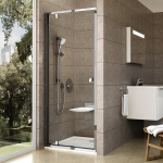 Du&scaron;&scaron;uksed Ravak Pivot PDOP1-90, 90 cm x 190 cm, alumiinium v./l&auml;bipaistev v./karastatud
