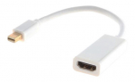 Adapter Savio cl-57 Mini DisplayPort, HDMI A female, 0.11 m, valge v.