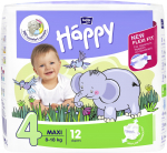 M&auml;hkmed Happy Maxi, 4 suurus, 8 - 18 kg, 12 tk