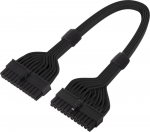 Kaabel SilverStone SST-PP06BE-MB35 24-Pin ATX, 24-Pin ATX, 0.35 m, must v.