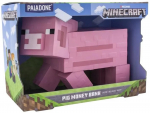Rahakassa Paladone Minecraft Pig Money Bank, roosa v.