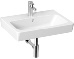 Vannitoa kraanikauss Jika Lyra Plus H810382, portselan, 60 cm x 45 cm x 17 cm, valge v.