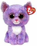 Pehme m&auml;nguasi TY Beanie Boos Cassidy, violetne v., 24 cm