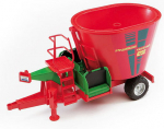 M&auml;ngukombaini tarvikud Bruder Fodder Mixer Verti-Mix 1050 02127, 1:16, punane