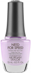 Pealislakk Morgan Taylor Need For Speed, fast dry nail top coat, 15 ml