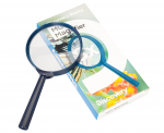 Suurendusklaas Levenhuk Basics MG5 Magnifier, sinine v.