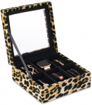 Ehetekarp AmeliaHome Glasen Leopard, 18 cm, mitmev&auml;rviline