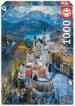 Pusle Educa Neuschwanstein Castle 19261, 68 cm x 48 cm, 1000 tk, mitmev&auml;rviline
