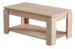 Kohvilaud Kalune Design Shelf, tamm v./pruun v., 104 cm x 56 cm x 47 cm
