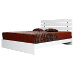 Voodi kahekohaline Kalune Design Fuga 140LK, 140 x 190 cm, valge v., ilma madratsita