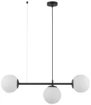 Valgusti rippuv TK Lighting Celeste 3 6218, E27, 3 x 60 W, valge v. / must v.