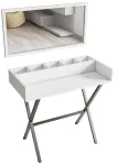 Tualettlaud Kalune Design Atina, valge v./must v., 91 cm x 100 cm x 50 cm