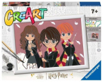 Maalimine numbrite j&auml;rgi Ravensburger CreArt Harry Potter Magic Tree, mitmev&auml;rviline