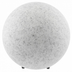 Vabalt seisev v&auml;lisvalgusti GTV Marmo, 20W, E27, IP65, valge v., 38 cm x 35 cm