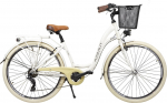 Jalgratas linna- Azimut Sarema TX-7, 28 ", valge v./kreemjasvalge