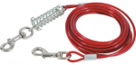 Koera rihm Zolux Tie-Out 403403, punane/kroom, 3m