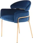 S&ouml;&ouml;gitoa tool Kayoom Corey 125 VNZPV-BLU, sinine v./kuldne v./roosa v., 57 cm x 58 cm x 79 cm