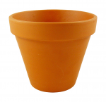Lillepott Domoletti Terakota T-001-001-11-P, keraamiline, &Oslash; 11 cm, pruun v.