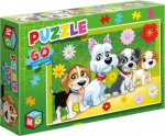 Pusle Flower Dogs 435812, 22 cm x 33 cm, 60 tk, mitmev&auml;rviline