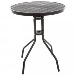 Aialaud Patio Detroit, must v., 60 cm x 60 cm x 70 cm