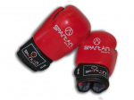 Poksikindad Spartan 8102, must v./punane v., 10 oz