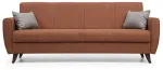 Diivanvoodi Hanah Home Zaden 730MST1211, oranž v., 207 x 77 cm x 86 cm