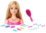 Nukupea koos tarvikutega Mattel Barbie Styling Head HMD88, mitmev&auml;rviline