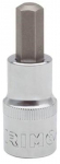 Kuusnurkne pikendatud pea Irimo, HEX, 100 mm, 7 mm, 1/2"