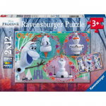 Pusle Ravensburger Disney Frozen 2 05153, 18 cm x 26 cm, 24 tk, mitmev&auml;rviline