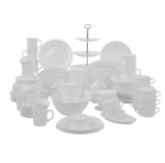 L&otilde;unaserviis Luminarc Trianon, roostevaba teras/karastatud klaas, valge v./h&otilde;be v., 108 tk.